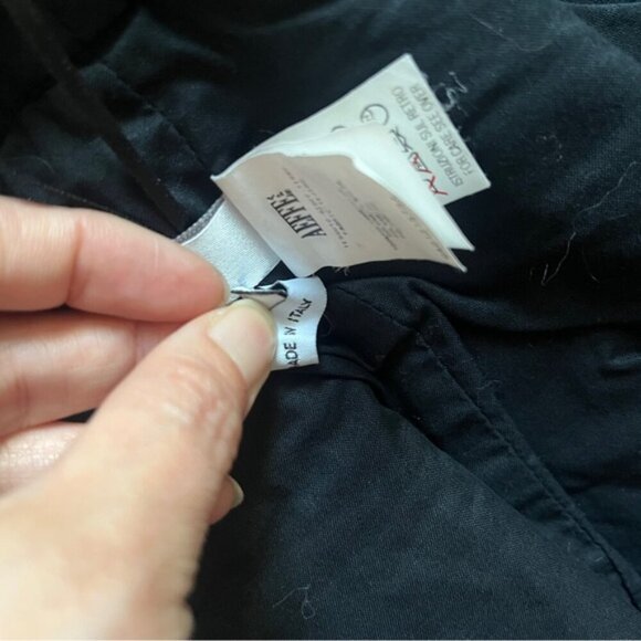 Philosophy di Alberta Ferretti snap button zipper mini skirt Sz 4 - Picture 9 of 11